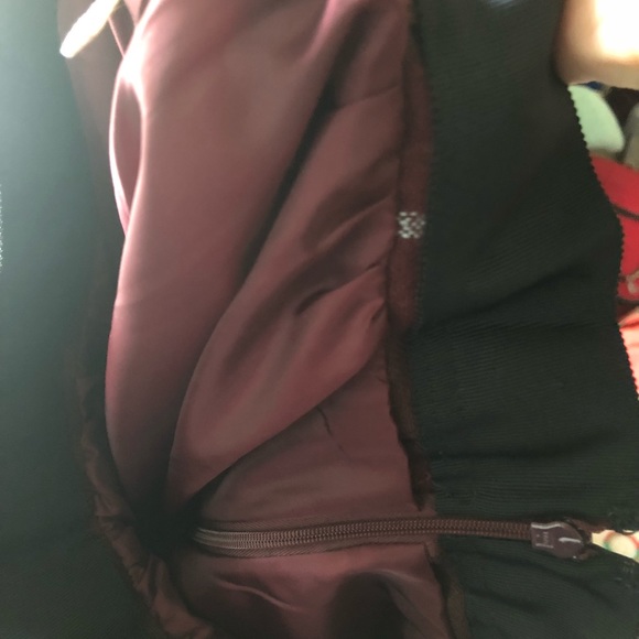 Land’s End Canvas Plaid A-line wool skirt - Picture 4 of 4